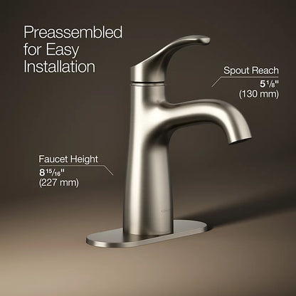 Simplice® Single-handle bathroom sink faucet, 0.5 gpm