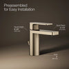 Parallel® Single-handle bathroom sink faucet, 1.0 gpm