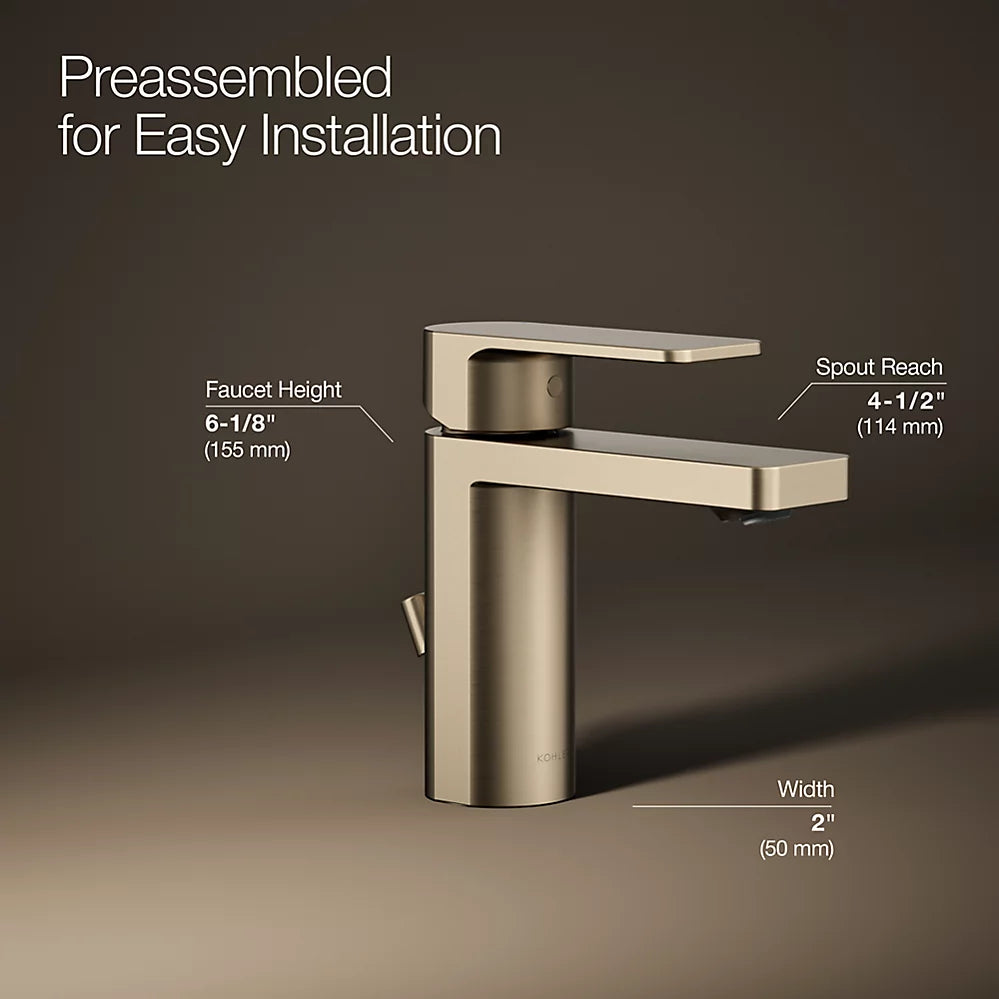 Parallel® Single-handle bathroom sink faucet, 1.0 gpm