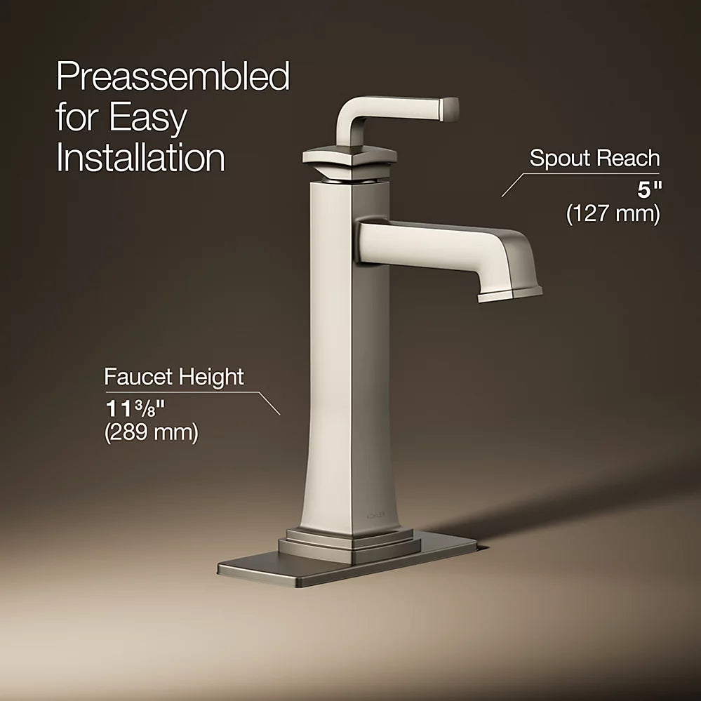 Riff® Tall single-handle bathroom sink faucet, 1.2 gpm