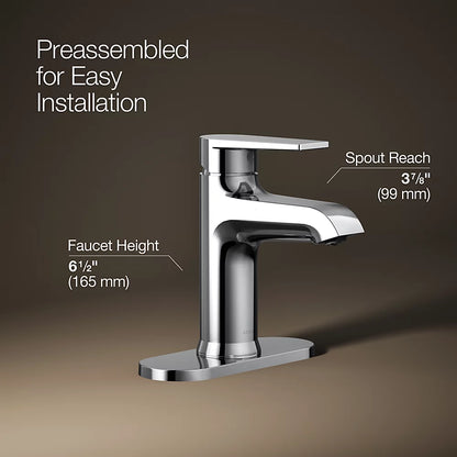 Hint® Single-handle bathroom sink faucet, 1.2 gpm