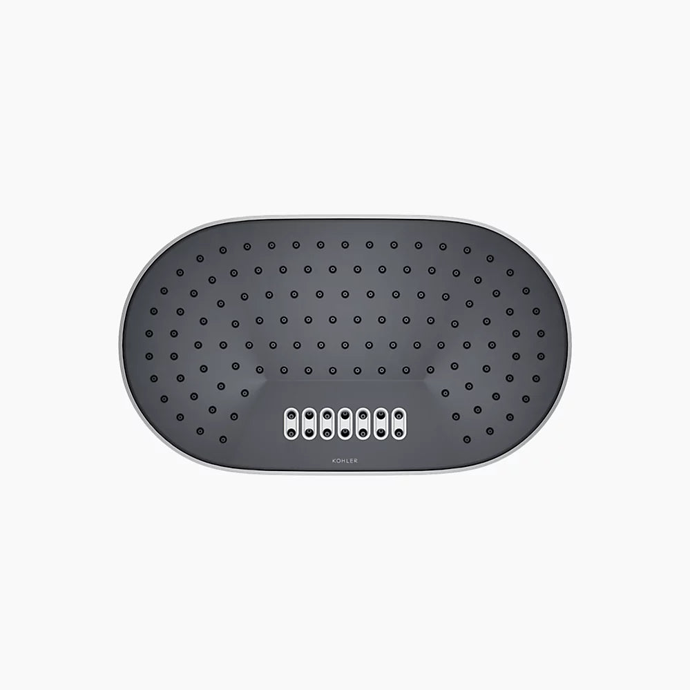 Kohler Oblong 14" two-function rainhead, 1.75 gpm