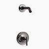 Kohler Rite-Temp® shower trim kit with lever handle, without showerhead
