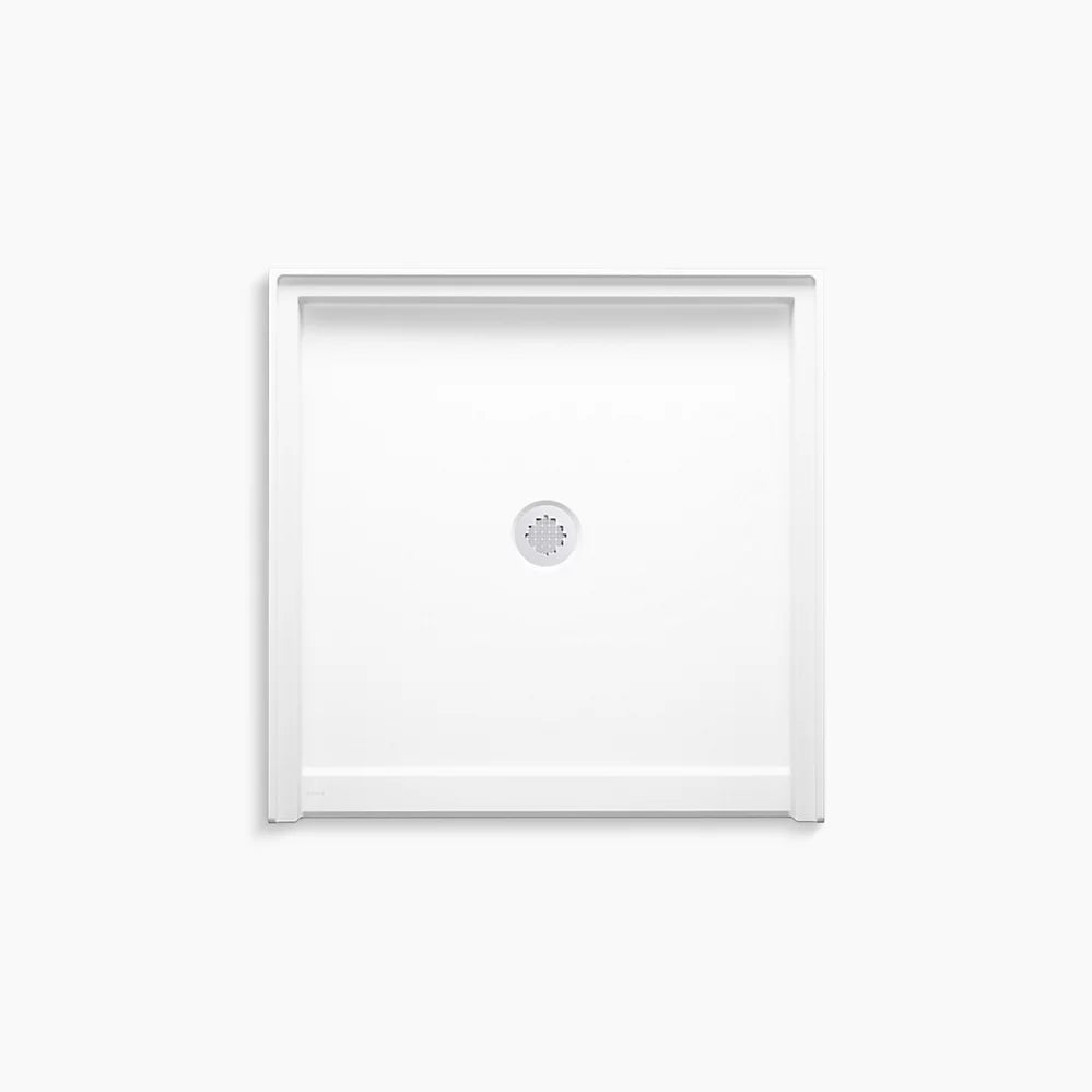 Kohler 38" x 38" alcove shower base, center drain