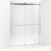 Kohler 81-5/8" H sliding shower door with 3/8"-thick glass