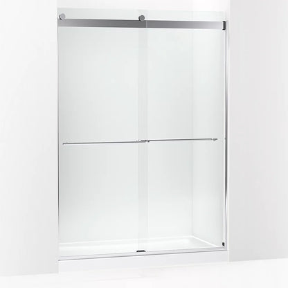 Kohler 81-5/8" H sliding shower door with 3/8"-thick glass