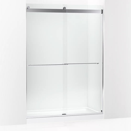 Kohler 81-5/8" H sliding shower door with 3/8"-thick glass