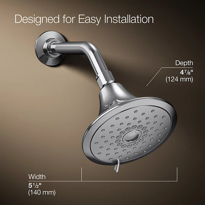 Kohler Three-function showerhead, 1.75 gpm
