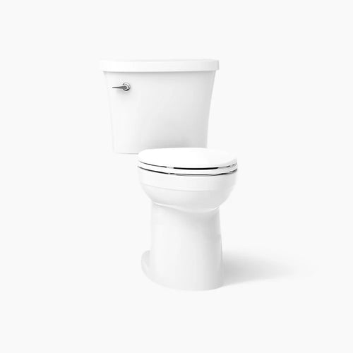 Kohler The Complete Solution® two-piece elongated toilet, 1.28 gpf