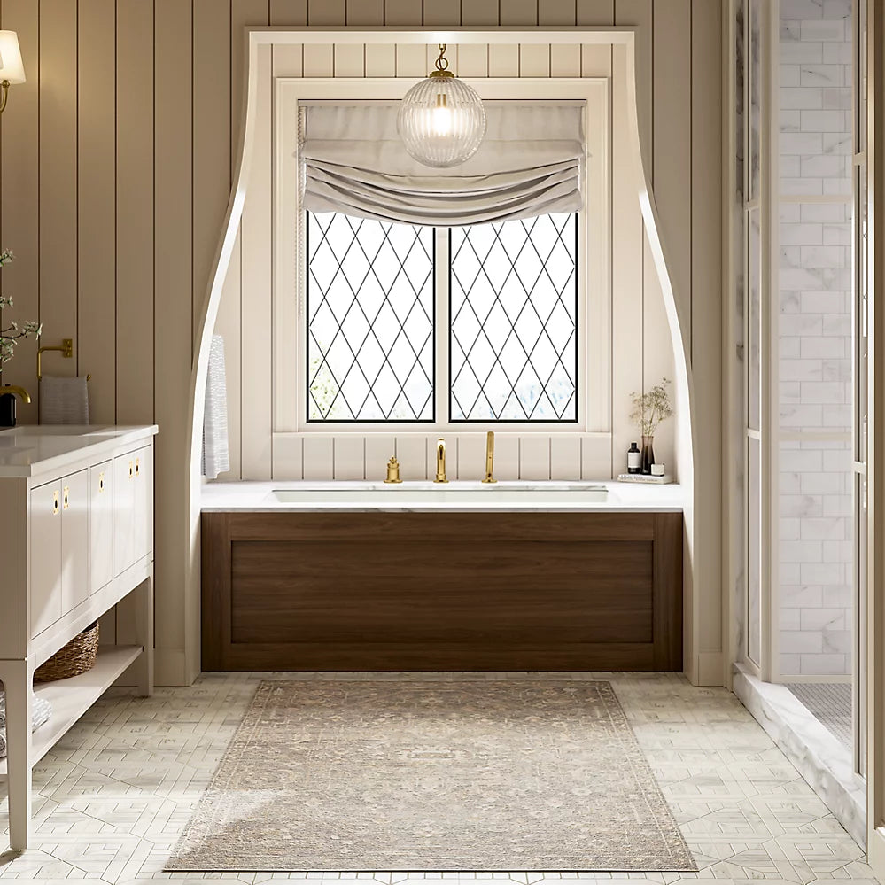 Kohler Deck-mount bath faucet with handshower