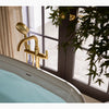 Kohler Floor-mount bath filler trim with handshower