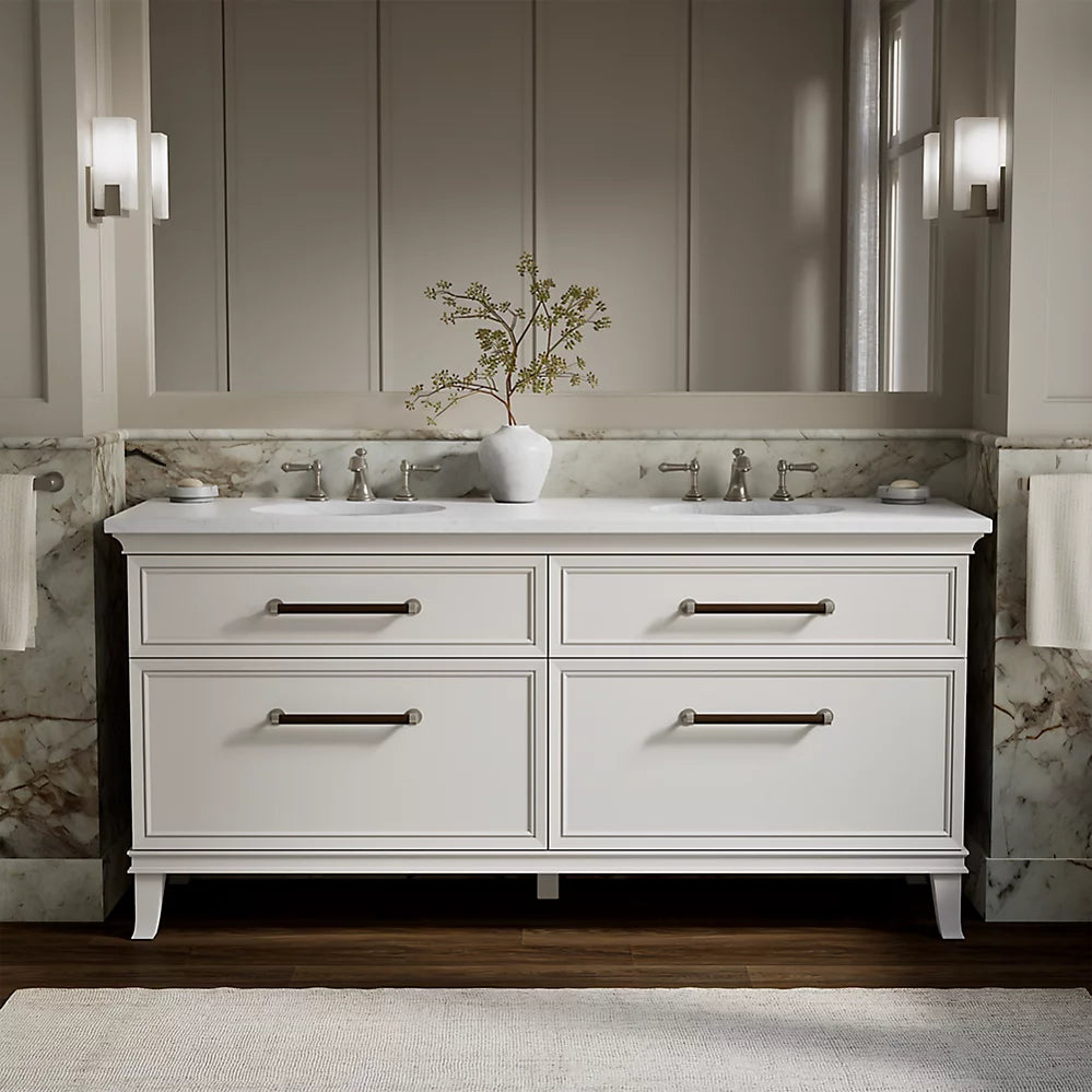 Kohler 72" bathroom vanity cabinet