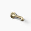 Kohler Wall-mount bath spout with turned design