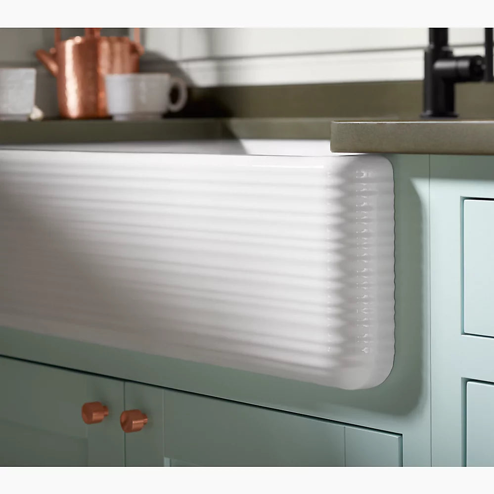 Kohler 35-11/16" undermount single-bowl farmhouse kitchen sink