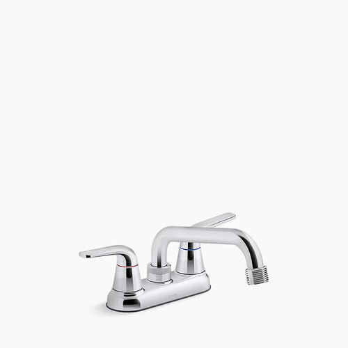 Kohler Two-handle utility sink faucet with 3/4" threaded GHT spout