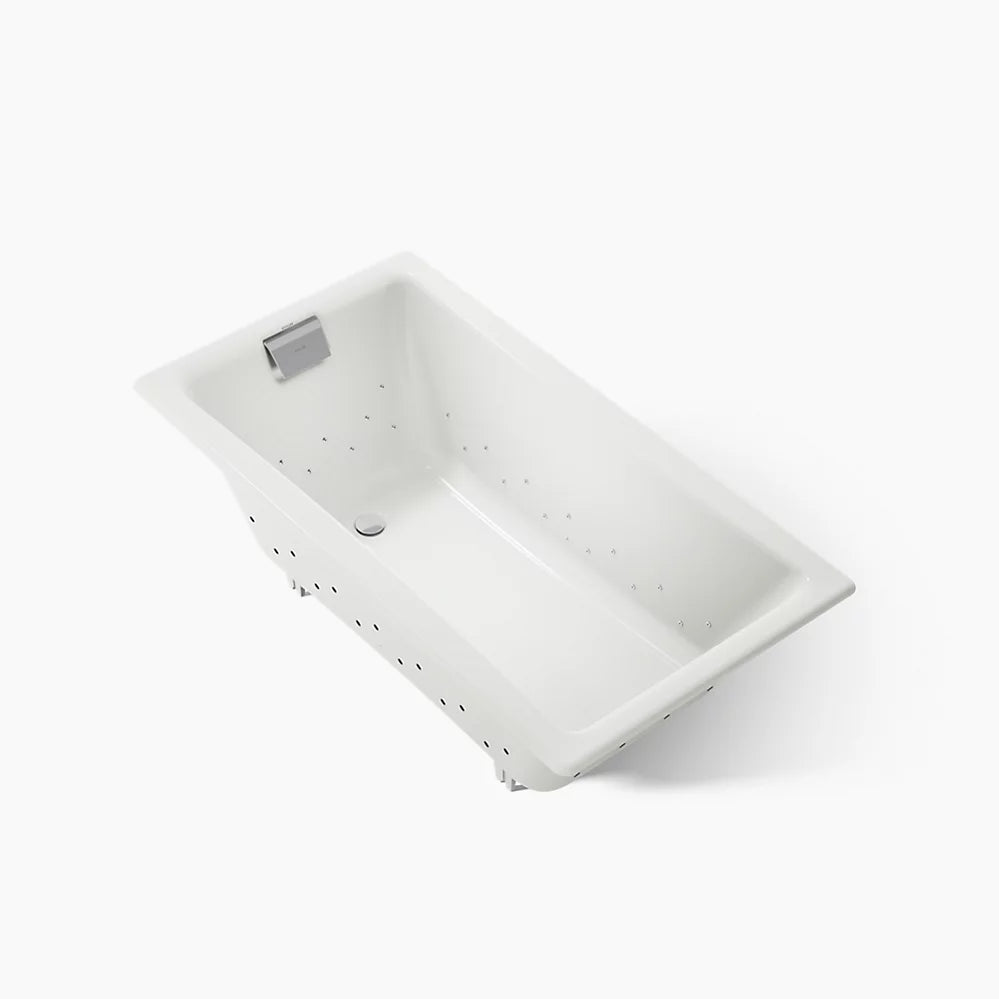 Kohler Tea-for-two Heated Bubblemassage Air Bath 60 x 32-Inch Drop-In Bathtub
