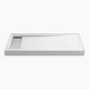 Kohler Aluminum drain cover for 60" x 32" shower base