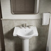 Kohler 21" rectangular pedestal bathroom sink
