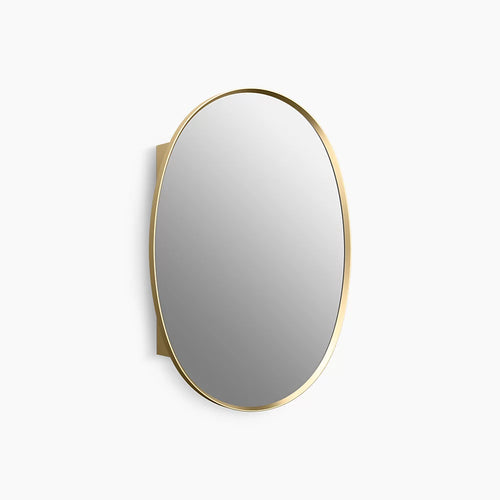 Kohler 24" x 34" oval framed medicine cabinet