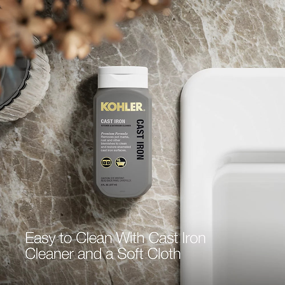 Kohler Riverby® 33" top-mount double-bowl kitchen sink