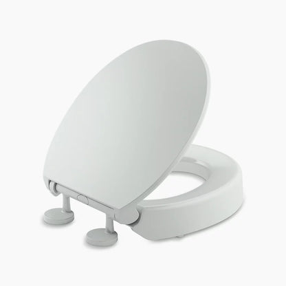 Kohler Elevated Quiet-Close™ round-front toilet seat