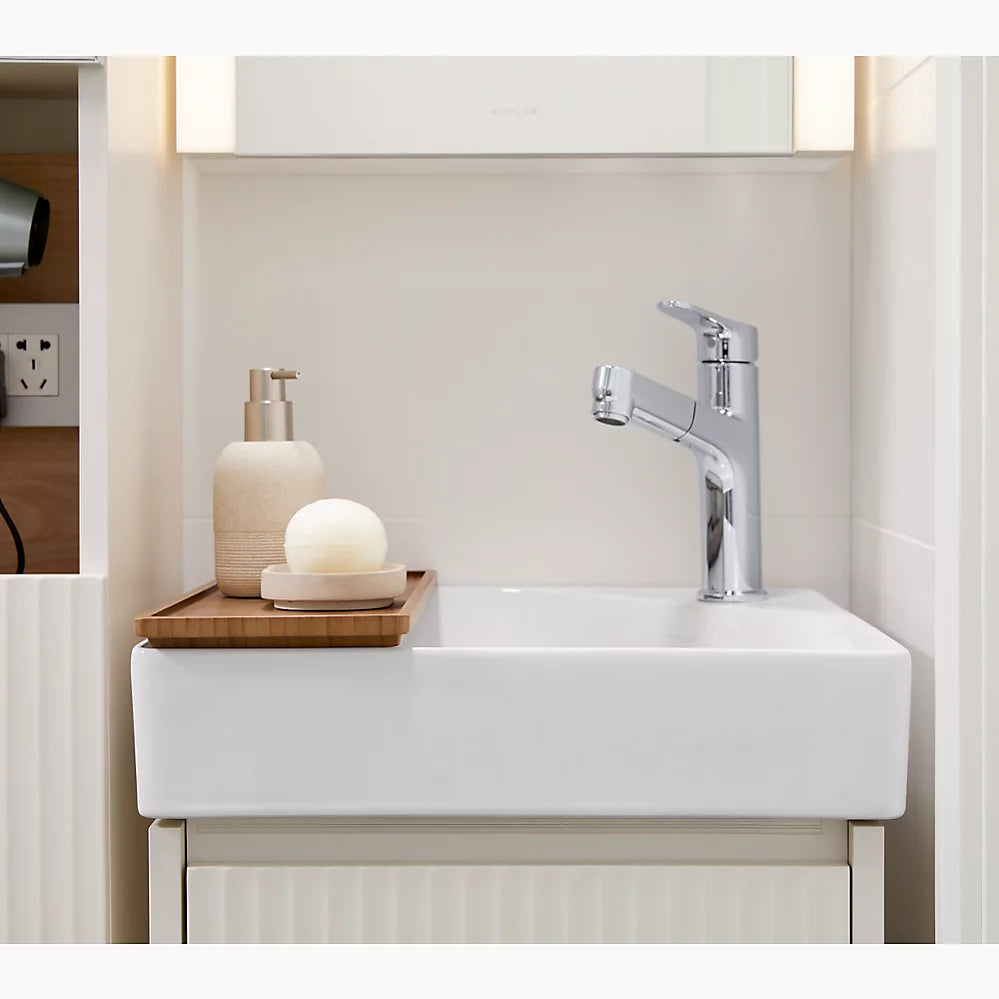 Kohler 30" fireclay vanity top with integrated square sink