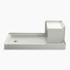 Kohler Tresham® 60" x 32" alcove shower base, left drain