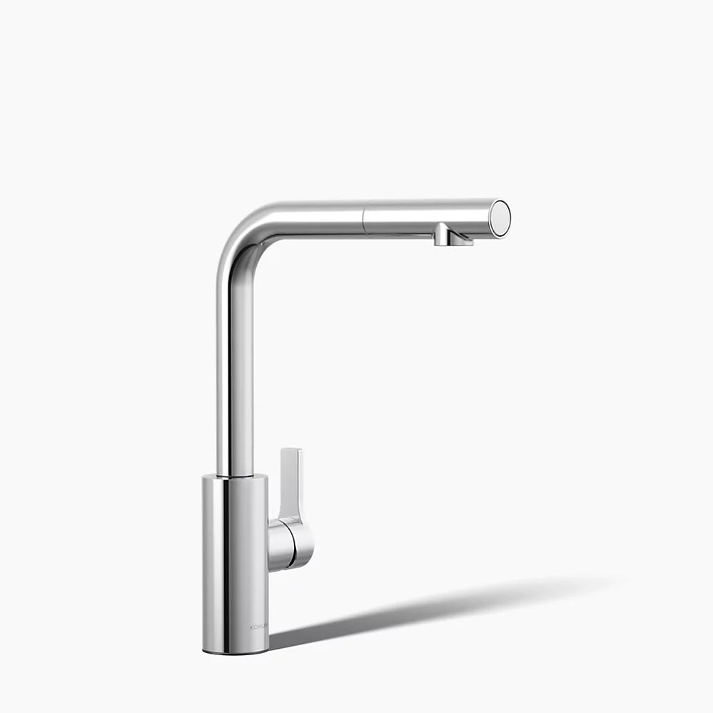 Kohler Elate® Pull-out kitchen sink faucet with two-function sprayhead