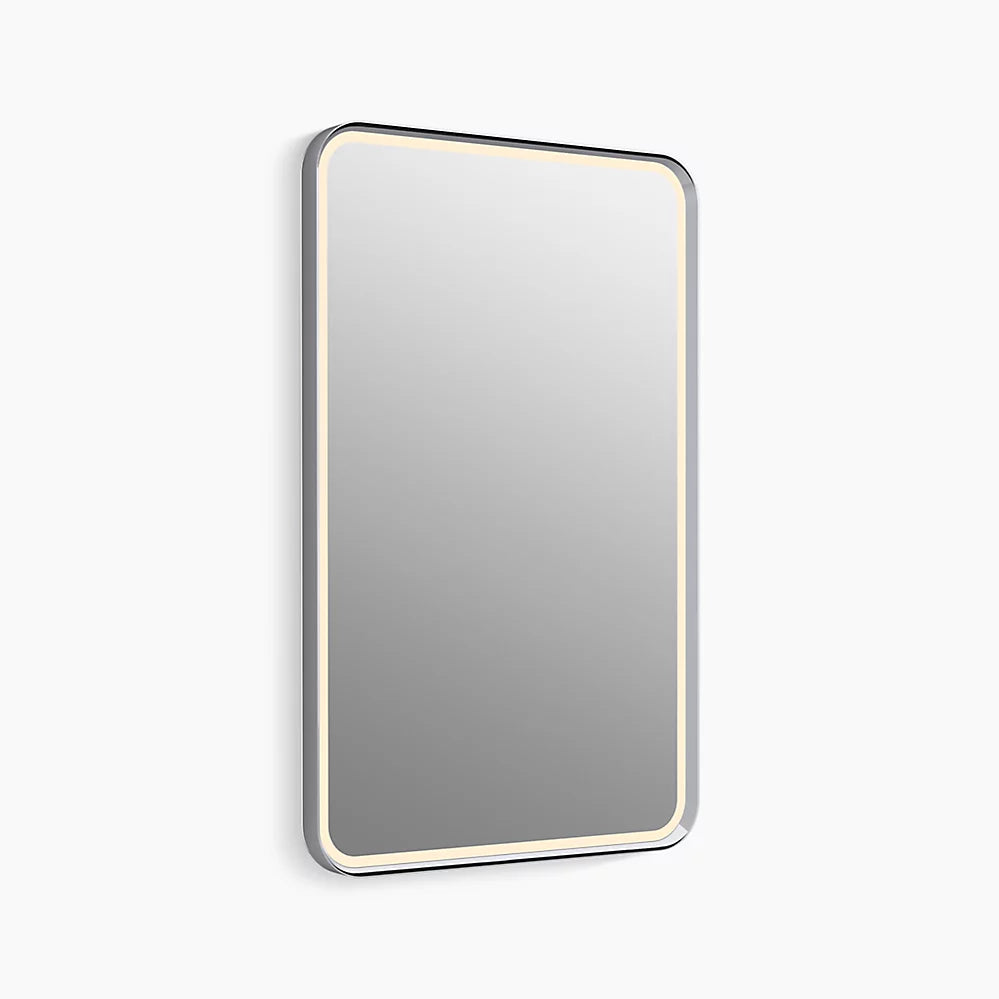 Kohler 22" x 34" rectangular lighted framed mirror