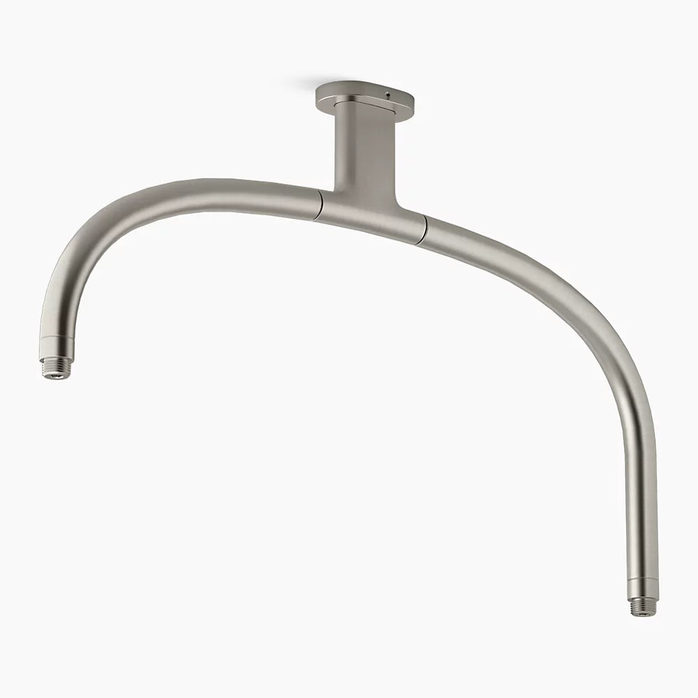 Kohler Ceiling-mount single-function dual rainhead arm