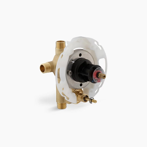 Kohler 1/2" pressure-balancing valve with push-button diverter