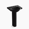 Kohler 21" rectangular pedestal bathroom sink