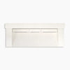 Kohler 60" wall-mount trough lavatory system with backsplash