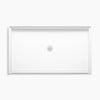 Kohler 62" x 36" alcove shower base, center drain