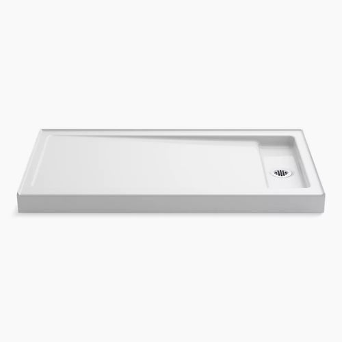 Kohler 60" x 32" alcove shower base, right drain