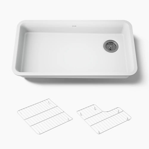 Kohler Cairn® 33" undermount single-bowl kitchen sink
