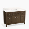 Malin™ by Studio McGee 48" bathroom vanity cabinet with sink and quartz top