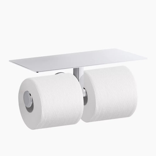 Kohler Covered double toilet paper holder