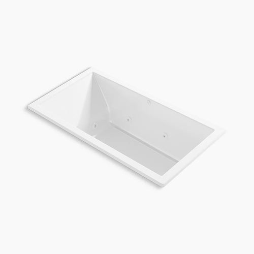 Kohler 60" x 32" drop-in heated whirlpool bath