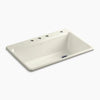 Kohler 33" top-mount single-bowl workstation kitchen sink