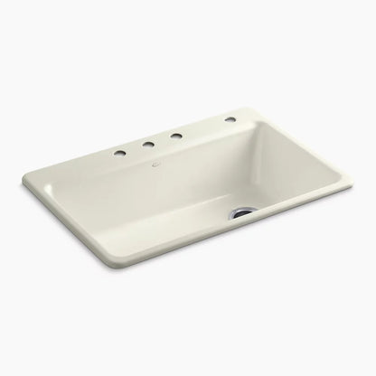 Kohler 33" top-mount single-bowl workstation kitchen sink