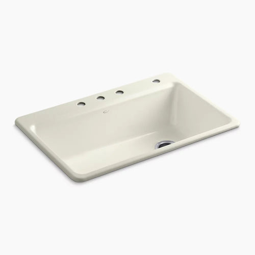 Kohler 33" top-mount single-bowl workstation kitchen sink