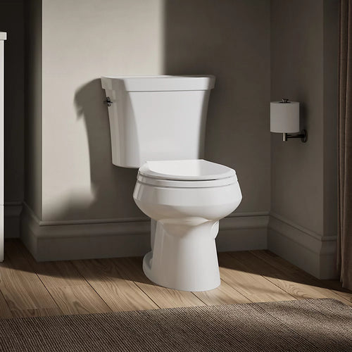 Kohler Two-piece round-front toilet, dual-flush