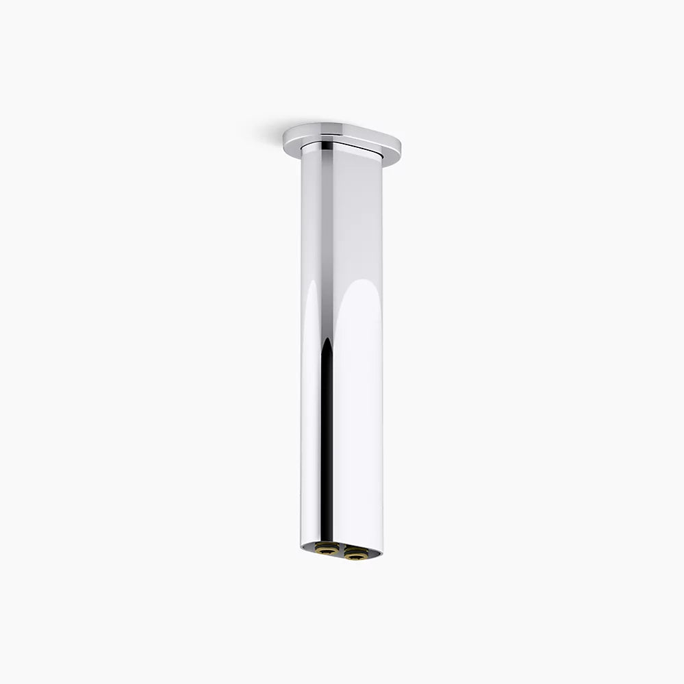 Kohler 10" ceiling-mount two-function rainhead arm and flange