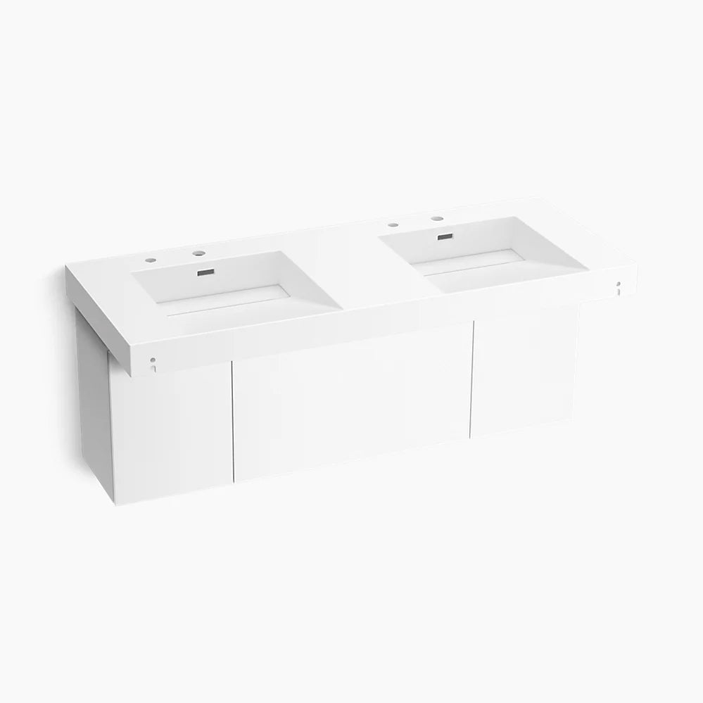 Kohler 60" wall-mount basin lavatory system