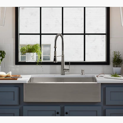Kohler Strive® 35-1/2" undermount single-bowl farmhouse kitchen sink