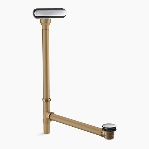 Kohler Slotted overflow brass bath drain