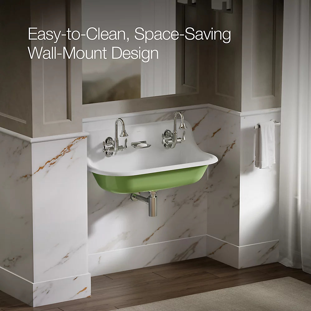 Kohler 36" wall-mount utility sink