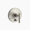 Kohler Rite-Temp® valve trim with push-button diverter and lever handle