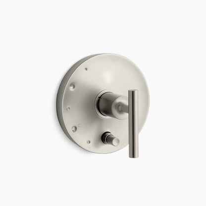 Kohler Rite-Temp® valve trim with push-button diverter and lever handle